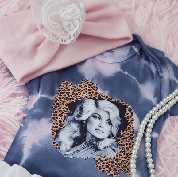 dolly parton baby onesie